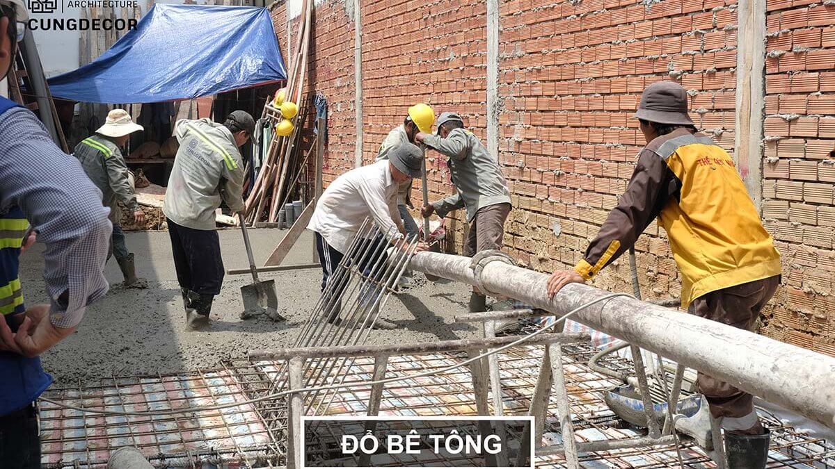 thi công phần thô đổ sàn 2