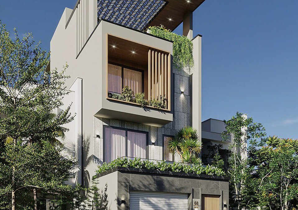 nhà phố hiện đại bình tân