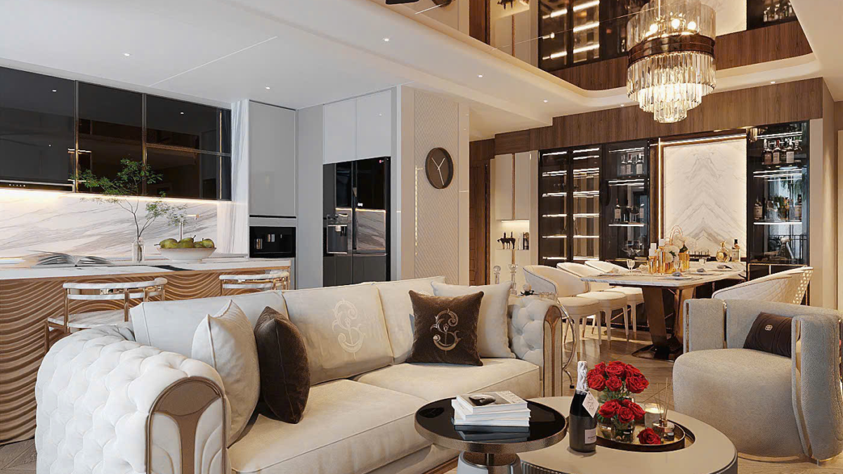 căn hộ hiện đại vinhomes central park