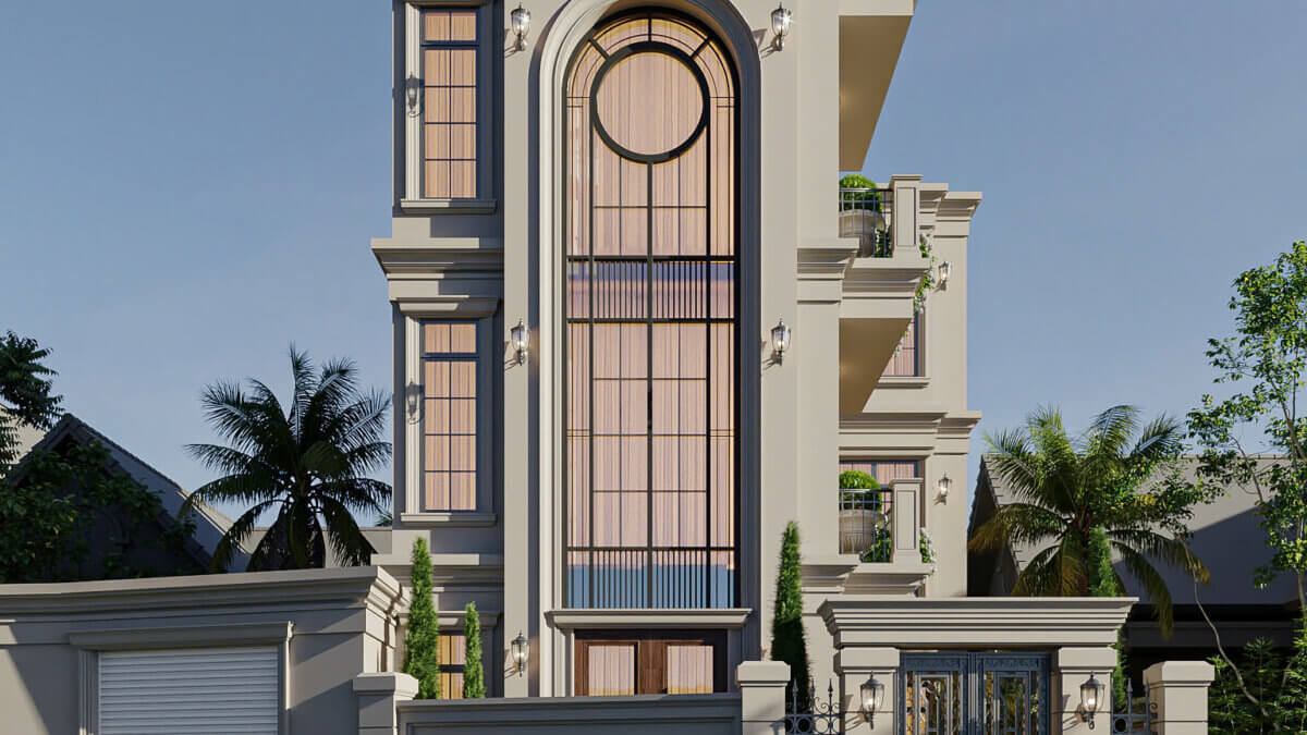 nhà phố tân cổ điển quận 6